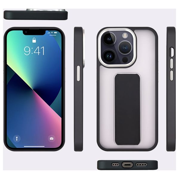  Fashion Case Mobile Cover For 15 Pro - Black 
