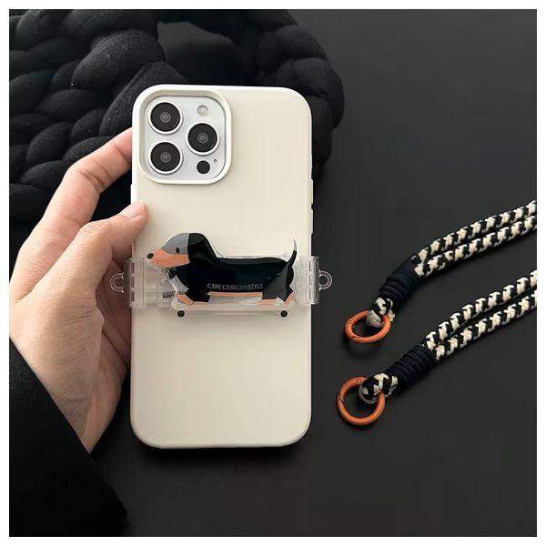  مشبك وحبل تعليق الموبايل فاشن كيس 