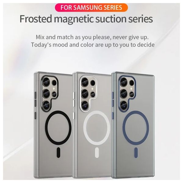 Fashion Case Mobile Cover For Samsung S25 Ultra - Transparent