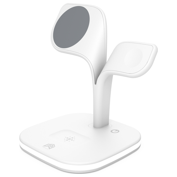  Infinity Tech IT-5506-02 - 5 In 1 Wireless Charger - 15W - White 