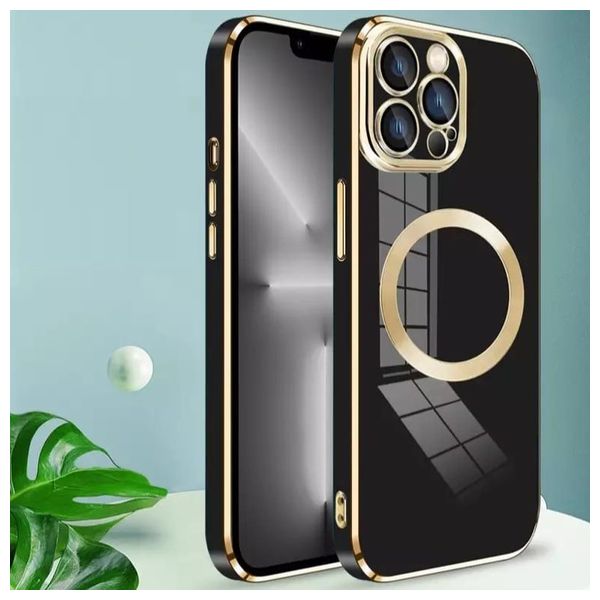  Fashion Case Mobile Cover For iPhone 14Pro Max - Black 