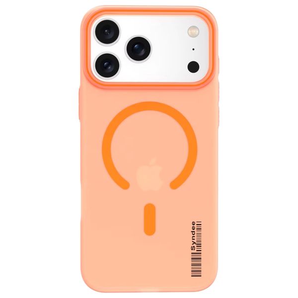  Fashion Case Mobile Cover For iPhone 17 Pro Max - Orange 