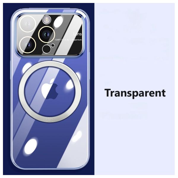  Fashion Case Mobile Cover For iPhone 14 Pro Max - Transparent 