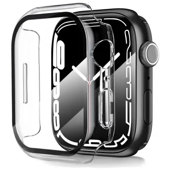  Fashion Case Apple Watch Protective Case - Transparent 