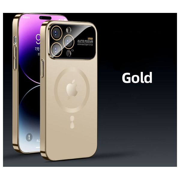  حافظة موبايل فاشن كيس لجهاز ايفون 15 برو - ذهبي 