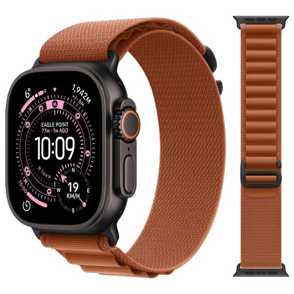  سوار لساعة ابل إنفنتي تك - مقاس 44/45/46/49 ملم 