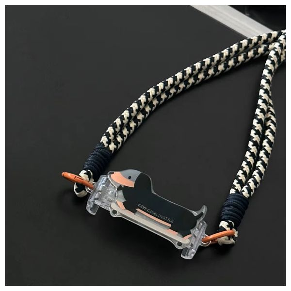  مشبك وحبل تعليق الموبايل فاشن كيس 