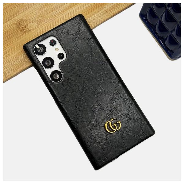  Fashion Case Mobile Cover For Samsung S24 Ultra - Black 