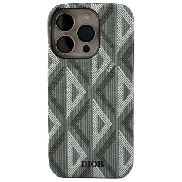  Fashion Case Mobile Cover For iPhone 16 Pro Max – Titanium Gray 