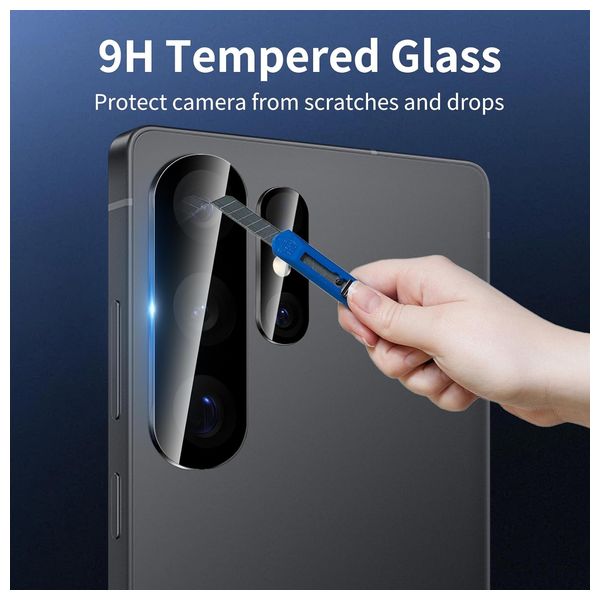  Infinity Tech Camera Lens Protector for Samsung Galaxy S26 Ultra - Black 