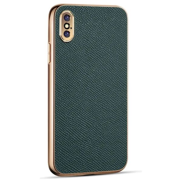  Fashion Case Mobile Cover For iPhone XS Max - Green 