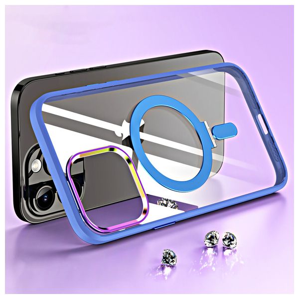  حافظة موبايل فاشن كيس لجهاز ايفون 14 - ازرق فاتح 