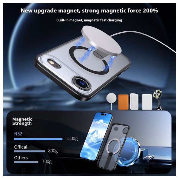  Fashion Case iPhone 17 Air Fashion Case Space Black 