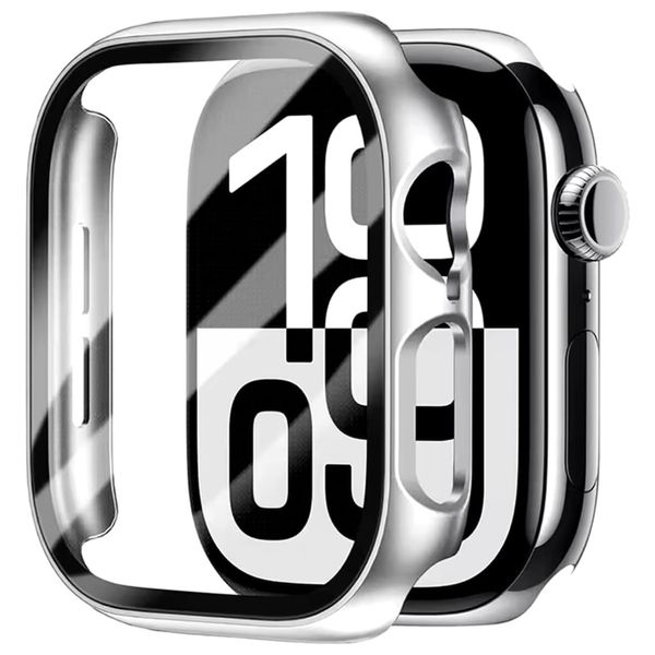  Fashion Case cover for Apple Watch 10, 46mm - Silver 