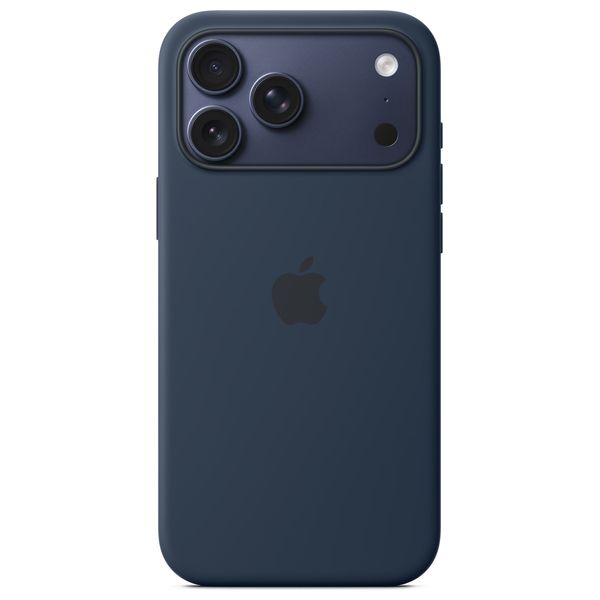  Fashionable silicone case for iPhone 17 Pro Max - Supports Mac Save - Includes camera control - Blue 