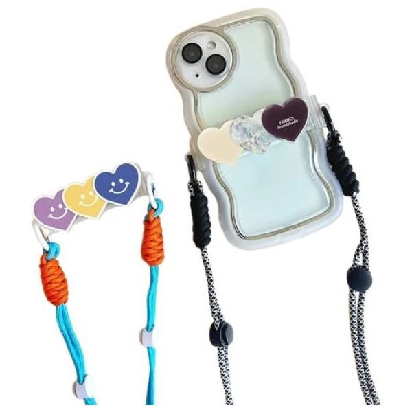  مشبك وحبل تعليق الموبايل فاشن كيس 