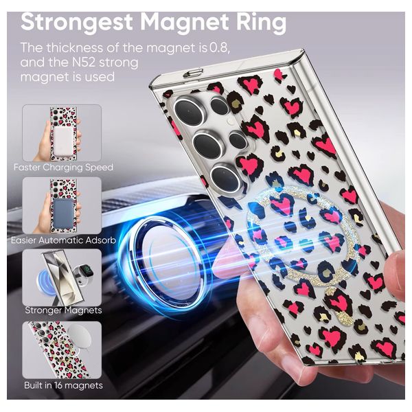  Fashion Case Mobile Cover For Samsung S25 Ultra - Transparent 