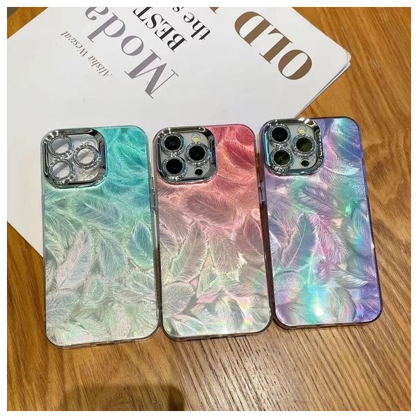  Fashion Case Mobile Cover for iPhone 16 Pro Max - Silver 
