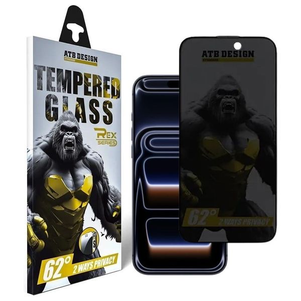  واقي شاشة الخصوصية انفينيتي تك آيفون 17 برو - أسود 