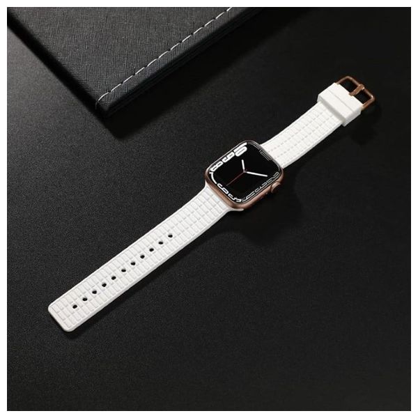  سوار انفنيتي تك سليكون لساعة آبل - 38/40/41/42 ملم 