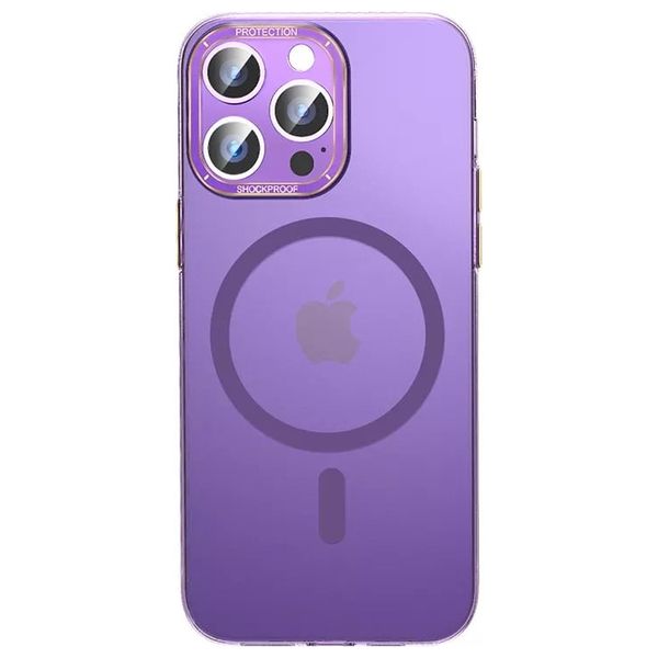  Fashion Case Mobile Cover For iPhone 14 Pro - Purple 