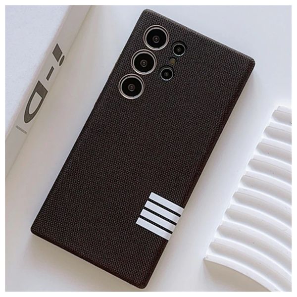  Fashion Case Mobile Cover For Samsung S24 Ultra - Black 