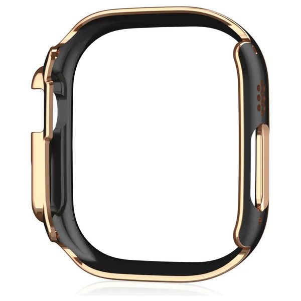  Fashion Case Apple Watch Protective Case - Black 