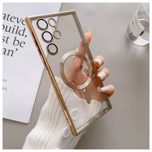  Fashion Case Mobile Cover For Samsung S23 Ultra - White 