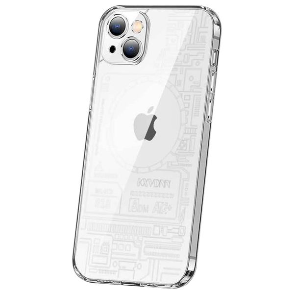  Fashion Case Mobile Cover For iPhone 14 - Transparent 