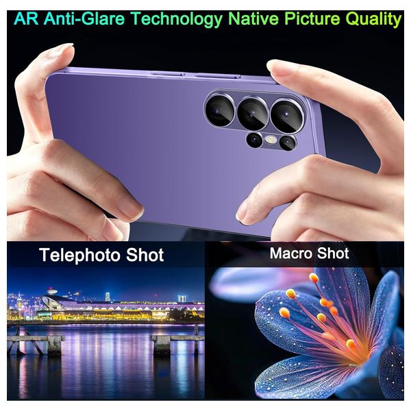  Infinity Tech Camera Lens Protector - Compatible Device - Purple 