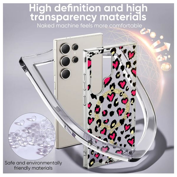  Fashion Case Mobile Cover For Samsung S25 Ultra - Transparent 