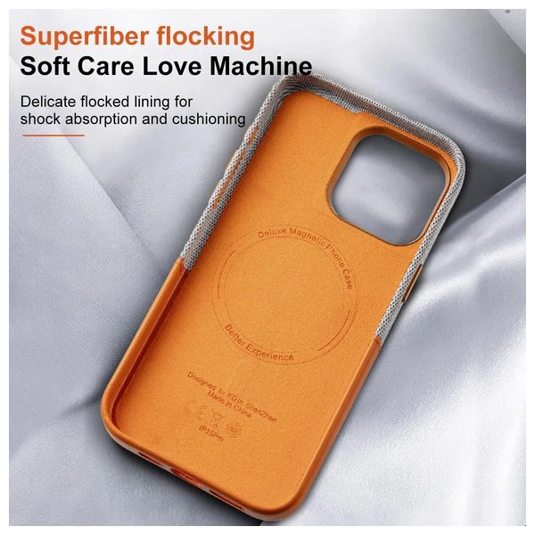  حافظة موبايل فاشن كيس لجهاز ايفون 15 برو – تيتانيوم 