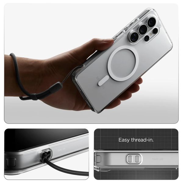  Fashion Case for Samsung Galaxy S26 Ultra - MagSafe Compatible - Transparent 