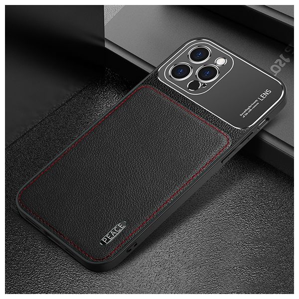  Fashion Case Mobile Cover For iPhone 12Pro - Black 