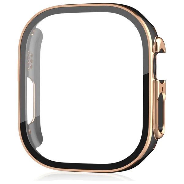  Fashion Case Apple Watch Protective Case - Black 