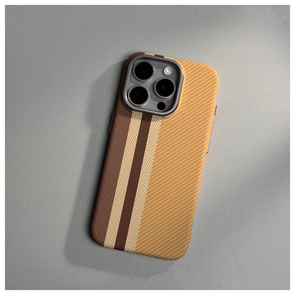  Fashion Case Mobile Cover For iPhone 16 Pro Max - Desert Titanium 
