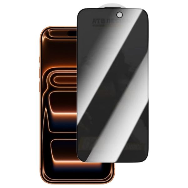  واقي شاشة الخصوصية انفينيتي تك آيفون 17 برو - أسود 