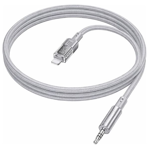  كيبل هوكو - لايتنغ إلى 3.5 ملم - 1.2 متر - رمادي 