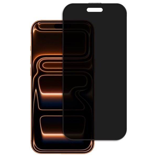  Infinity Tech Privacy Screen Protector for iPhone 17 Pro Max - Black 