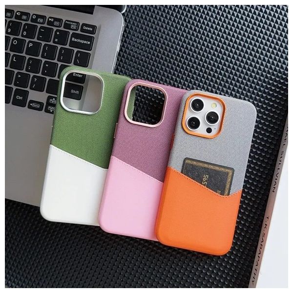  حافظة موبايل فاشن كيس لجهاز ايفون 15 برو – تيتانيوم 