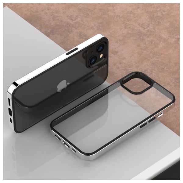  حافظة موبايل فاشن كيس لجهاز ايفون 14 برو - سلفر 