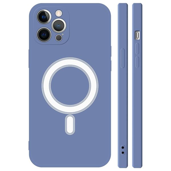  Fashion Case Mobile Cover For iPhone 12 Pro Max - Lavendar 