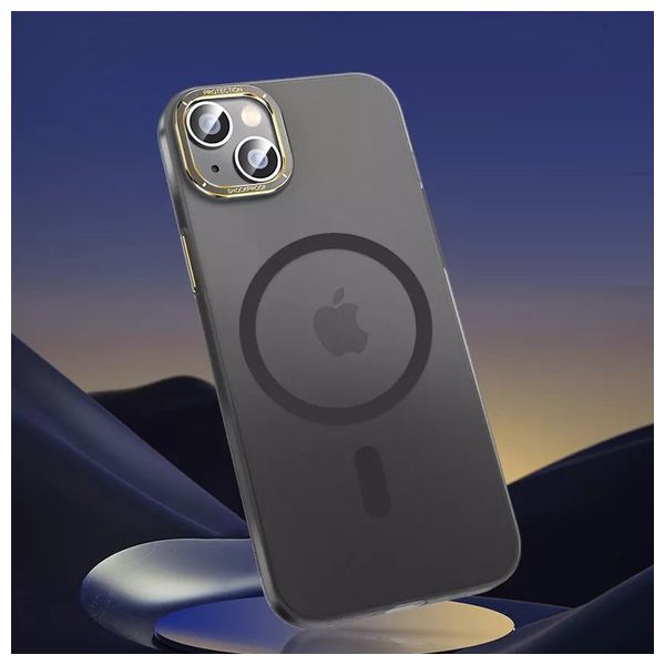  Fashion Case Mobile Cover For iPhone 14 - Black 