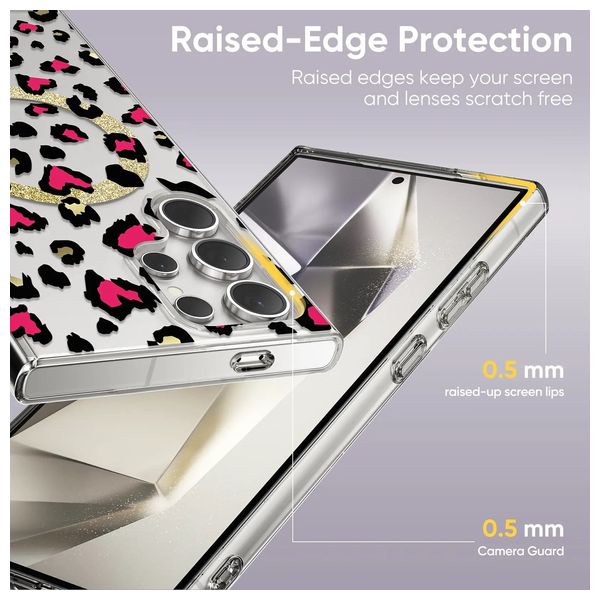  Fashion Case Mobile Cover For Samsung S25 Ultra - Transparent 