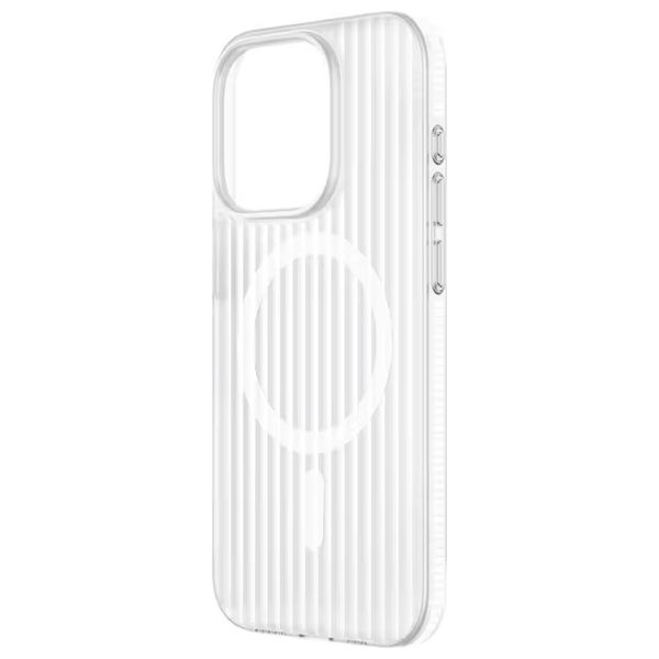  Fashion Case Mobile Cover For iPhone 15 Pro - White 