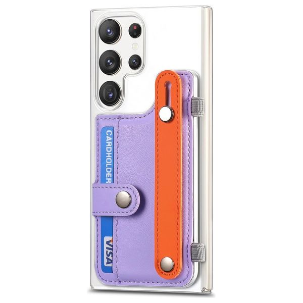  Fashion Case Mobile Cover For Samsung S24 Ultra - Purple 