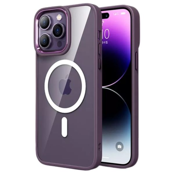  Fashion Case Mobile Cover For iPhone 14 Pro - Transparent 