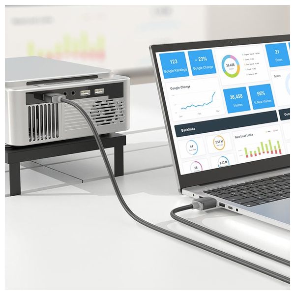  كيبل اتش دي ام اي هوكو - 2 متر - أسود 