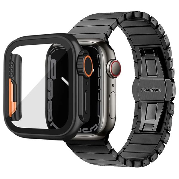  حافظة فاشن كيس للحماية ساعة آبل - اسود 