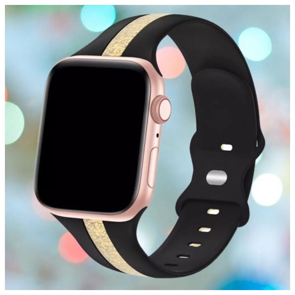  سوار انفنيتي تك مزدوج الألوان لساعة آبل - 38/40/41/42 ملم 